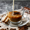 Raleigh Coffee & Tea Cups with saucers, Set of 6 - CRYSTALIA GLASS